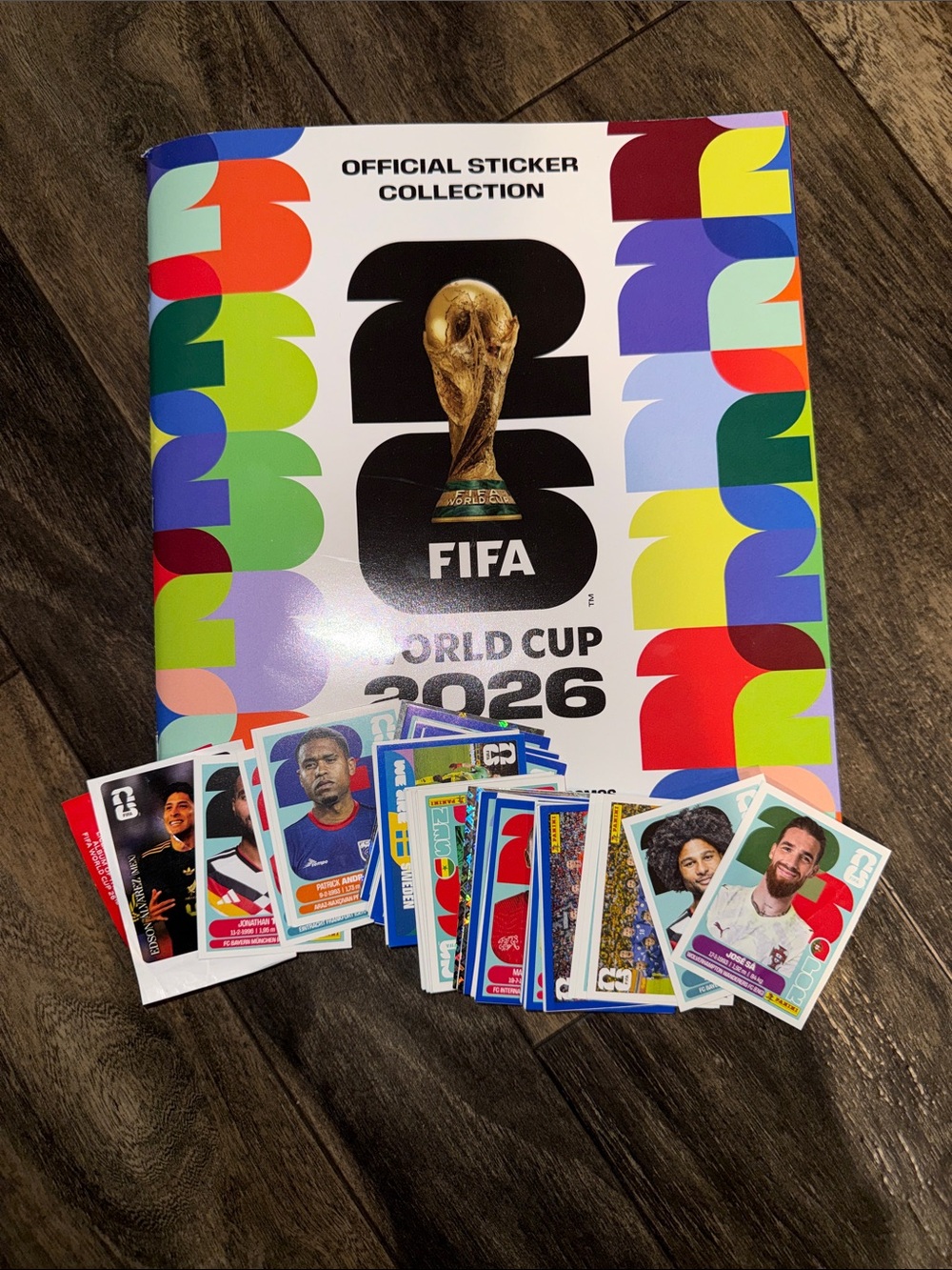 WORLD CUP FIFA 2026 STICKER ALBUM WITH STICKERS